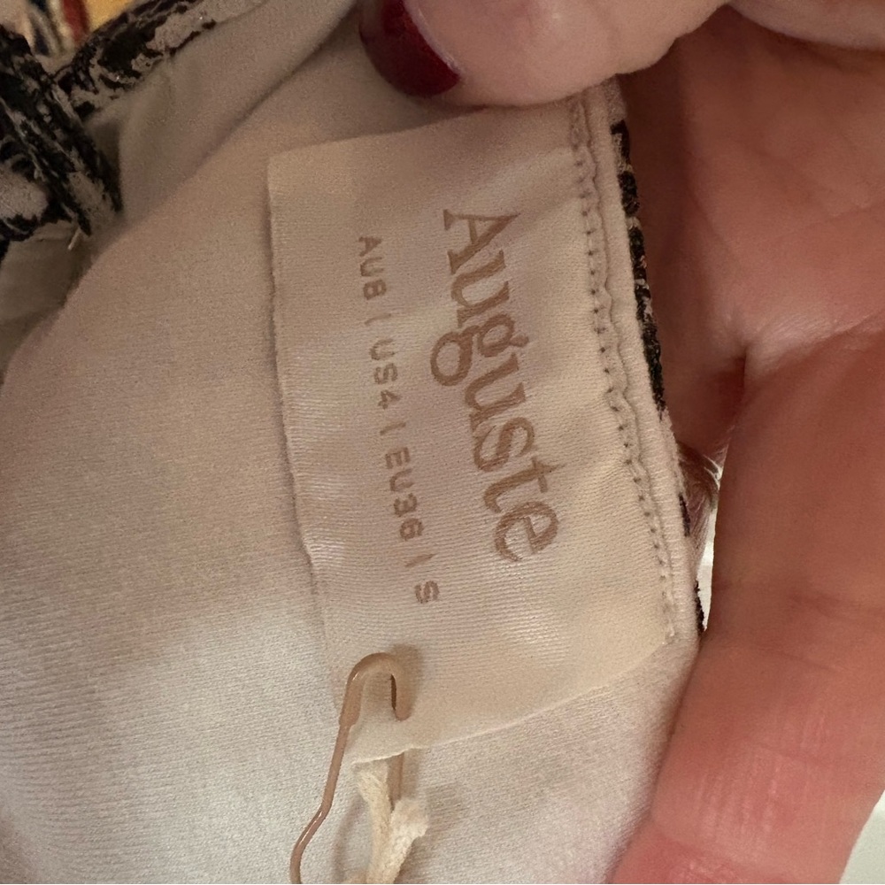 Auguste the Label  Black and White Floral Dress - Picture 6 of 11